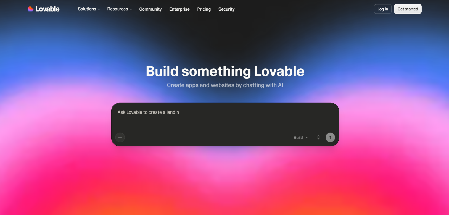 Lovable website